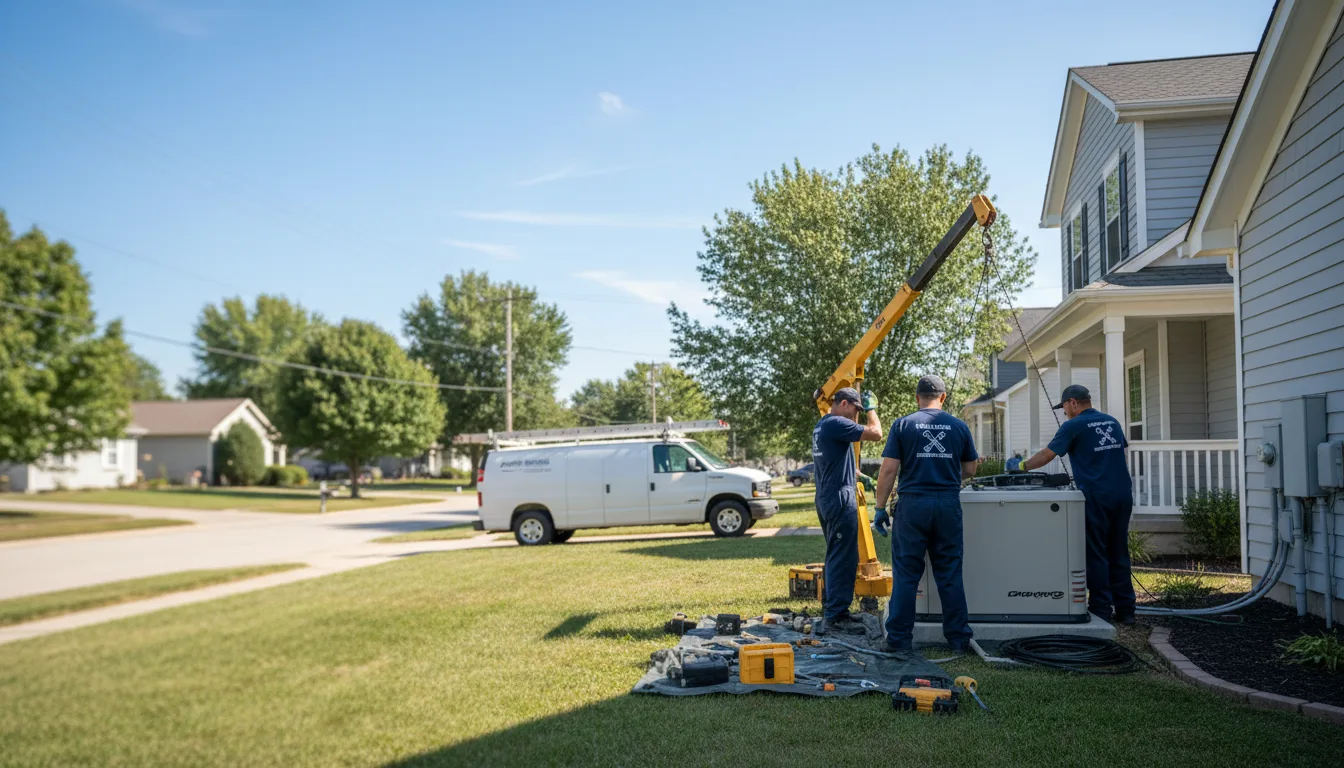 Generator Installation in Palos Hills, IL near me